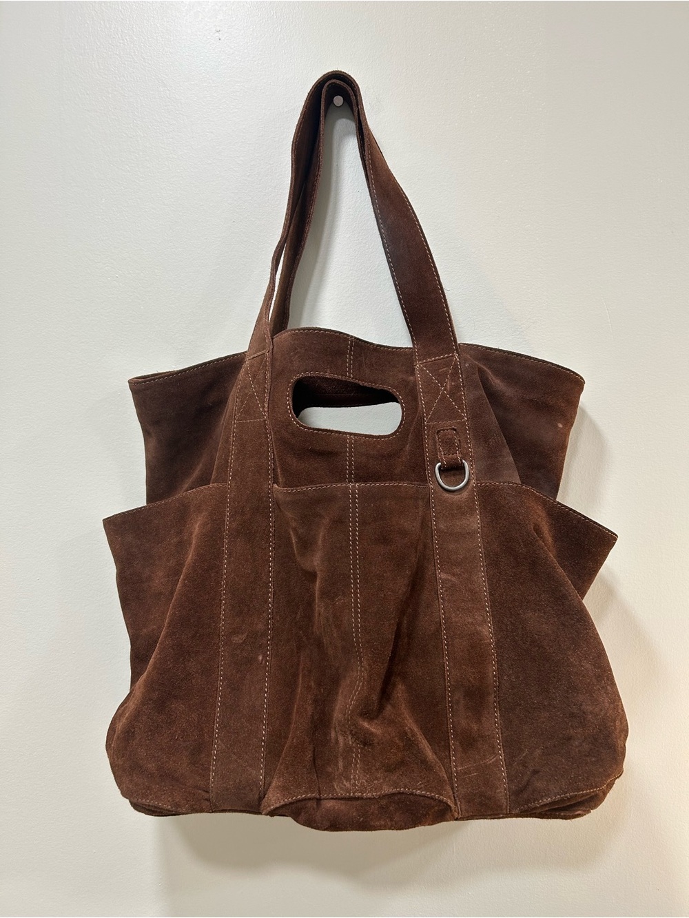 Free People Suede Caravan Tote